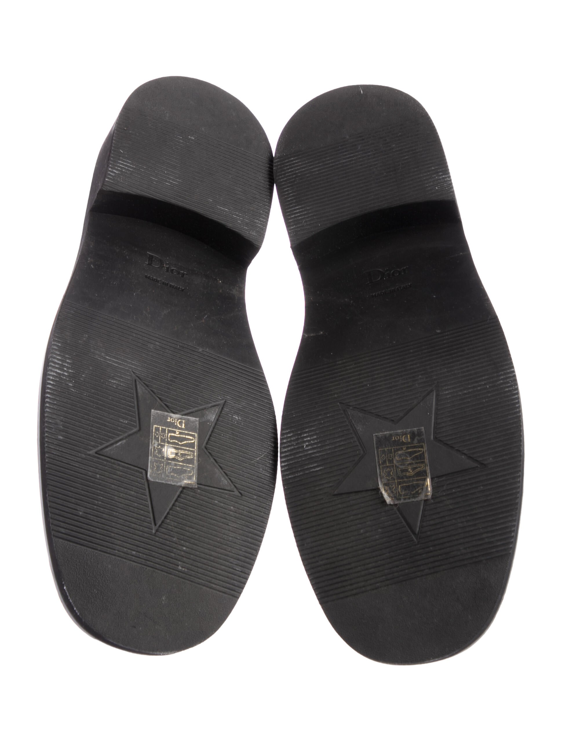 Christian Dior Leather Loafers